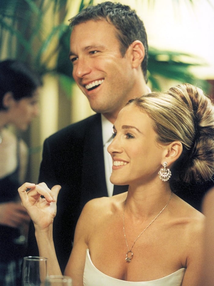 Carrie and Aidan from 'Sex and the City'