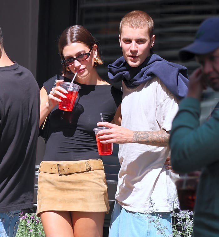 Justin and Hailey Bieber