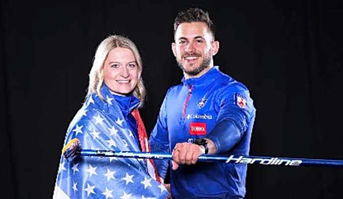 Cory Thiesse and Korey Dropkin, Curling