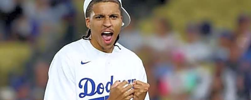 Watch: Cameron Carr Throws Out First Pitch At Dodgers Game