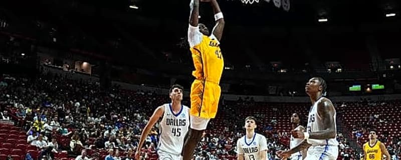  Arthur Kaluma Leads Lakers To Win Over Mavericks In Las Vegas Summer League