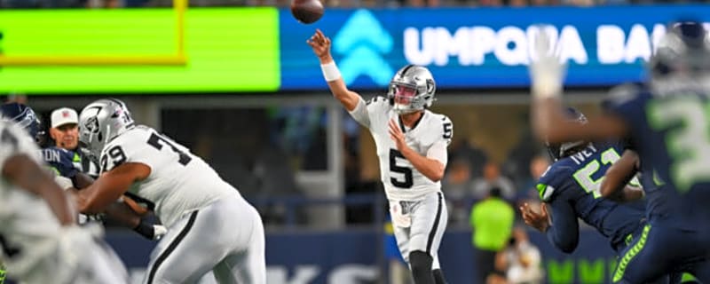 Raiders Release Sixth-Round Picks QB Cam Miller, WR Tommy Mellott