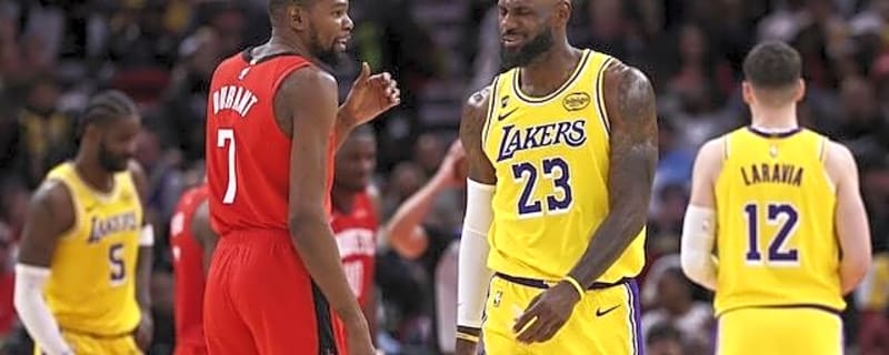 Lakers To Play Rockets In First Round Of 2026 NBA Playoffs With Game 1 On Saturday