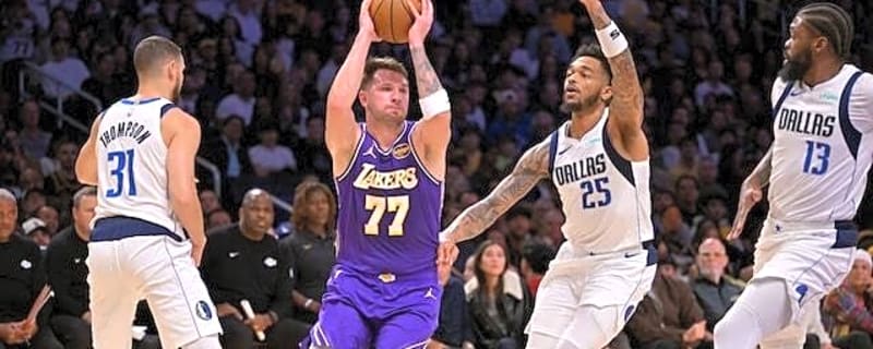  Lakers Beat Mavericks To Finish Undefeated In Emirates NBA Cup Group Play
