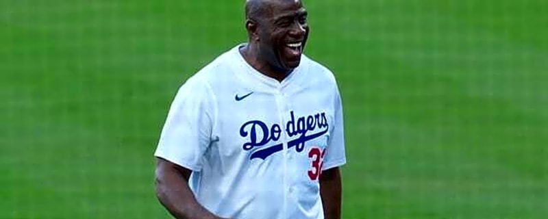 Magic Johnson Congratulates Dodgers On Winning NL West Title