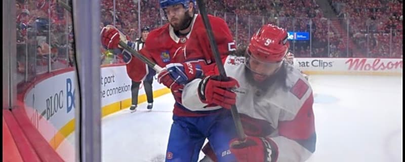 Canadiens Vs. Hurricanes Game 3: Canes Edge Habs In OT, Offside Challenge Key