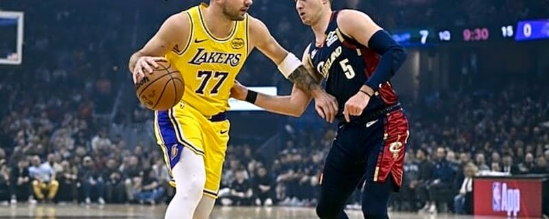 Lakers Injury Report: Luka Doncic & LeBron James Available, Marcus Smart Out Vs. Cavaliers