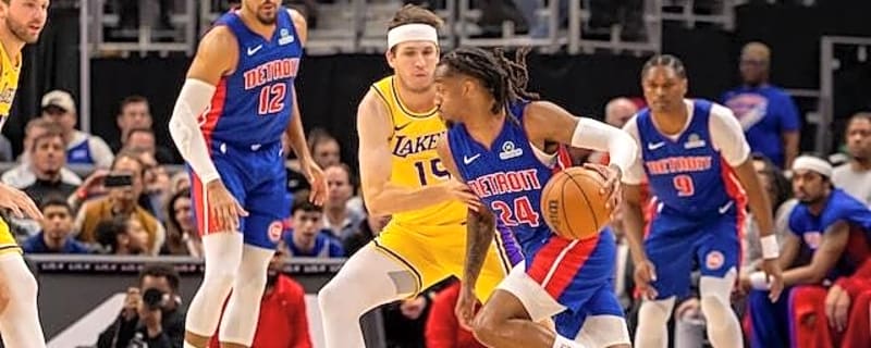  Lakers Snap 9-Game Winning Streak With Close Loss To Pistons