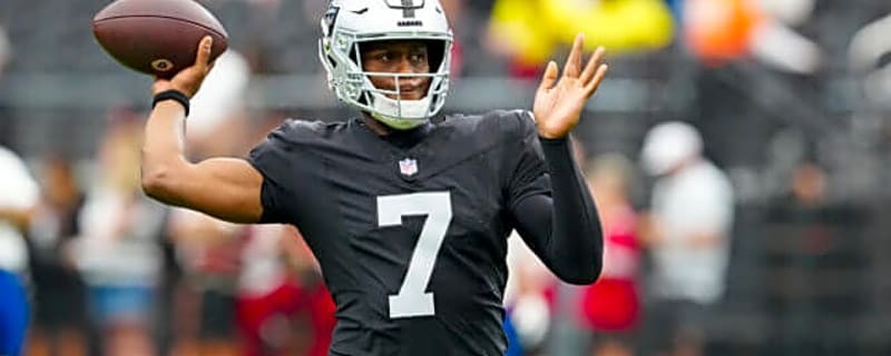  Geno Smith & Brock Bowers Building Rapport