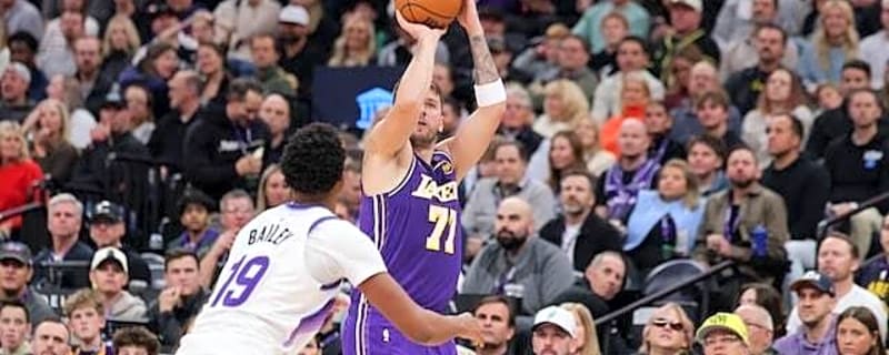  Luka Doncic Monster Triple-Double Helps Lakers Come Back To Beat Jazz