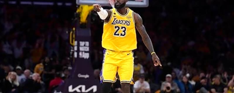 LeBron James Pleased With Lakers’ Composure In Game 1 Win Over Rockets