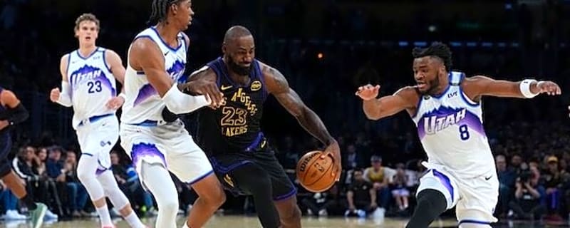  Lakers Come Back To Beat Jazz In LeBron James’ Season Debut