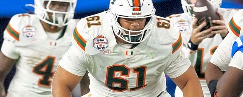 Miami standout OT Francis Mauigoa entering NFL draft