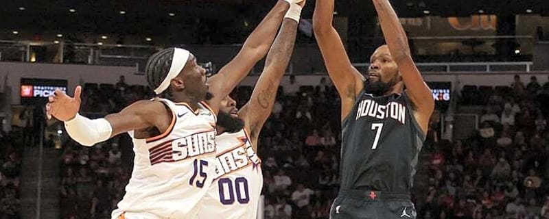 Kevin Durant's late 3 helps Rockets outlast Suns
