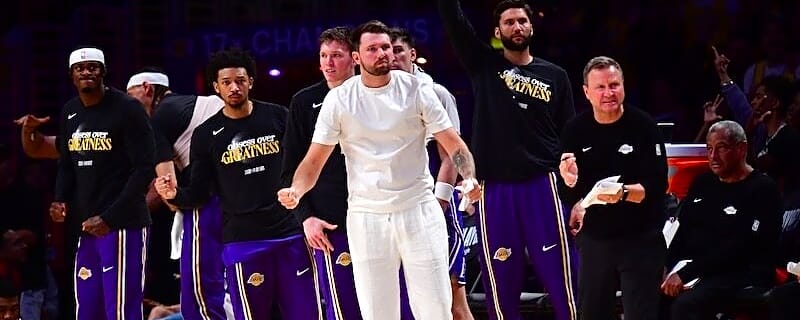 Luka Doncic Praises Lakers Teammates For Stepping Up In His Absence