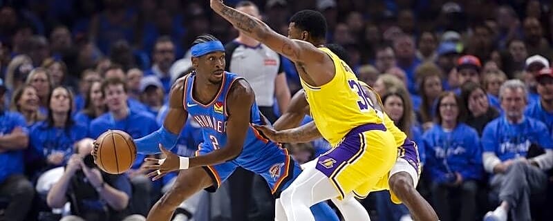  Lakers Run Out Of Gas & Fall To Thunder In Game 1