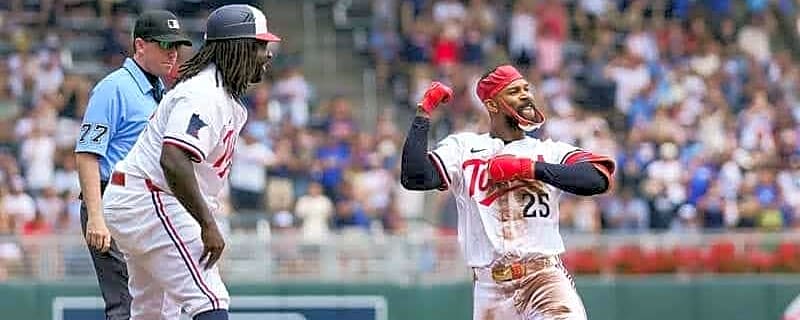 Minnesota Twins Center Fielder Byron Buxton With Historic First Half Of Regular Season