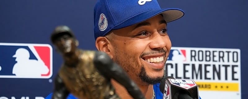  Mookie Betts Grateful To Win 2025 Roberto Clemente Award