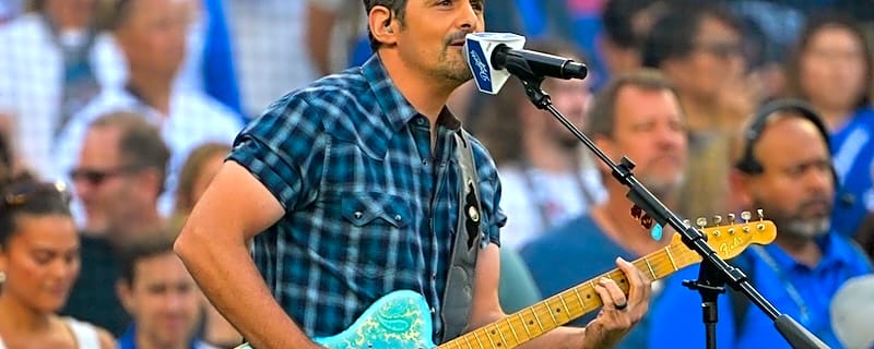 Brad Paisley’s National Anthem A Harbinger For Classic Dodgers World Series Games