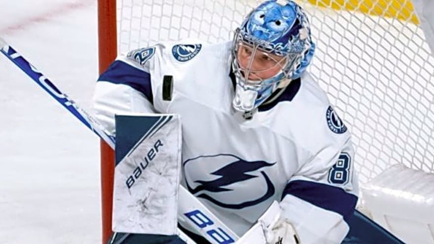 Andrei Vasilevskiy Slowly Returning to Form for Lightning