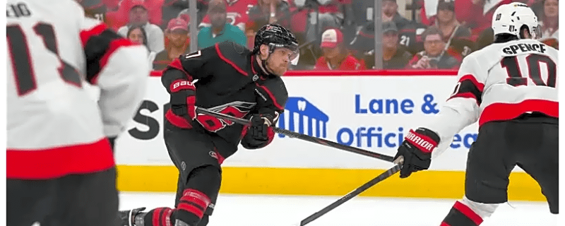 Ehlers sidelined as Hurricanes try to close out the series