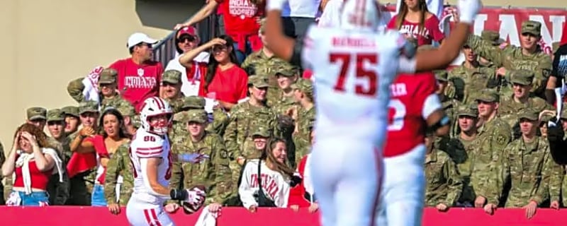 Three Sack First-Half Fuels Wisconsin Badgers as team trails Tough #2 Indiana