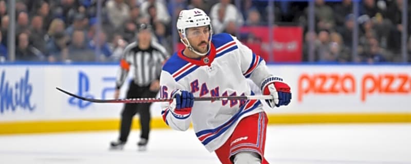 No update on Rangers' Vincent Trocheck, who left Thursday's game with upper-body injury