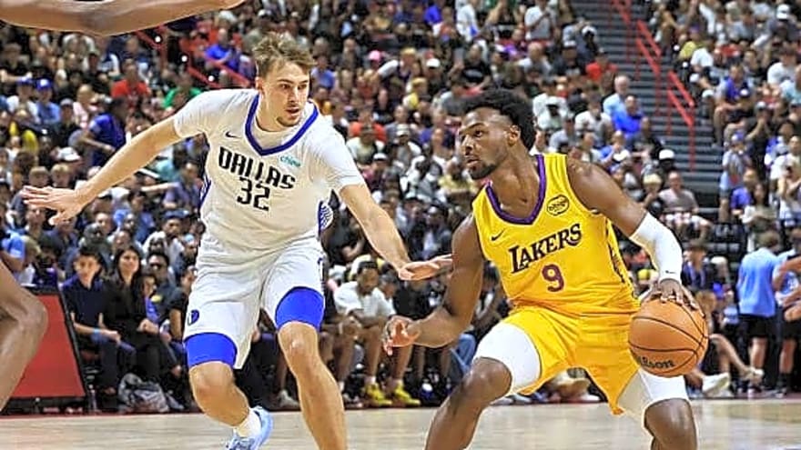  Cooper Flagg & Mavericks Beat Bronny James & Lakers In Las Vegas Summer League Opener