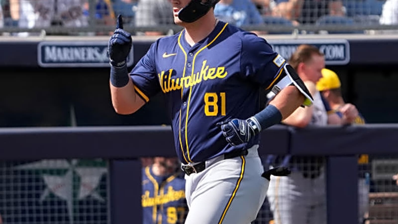 Brewers First Base Depth Results in Trade of 2021 10th Rounder