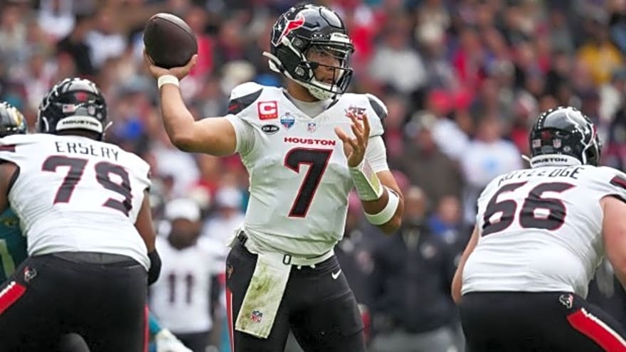 Texans will win AFC South after outscoring Jaguars in London shootout