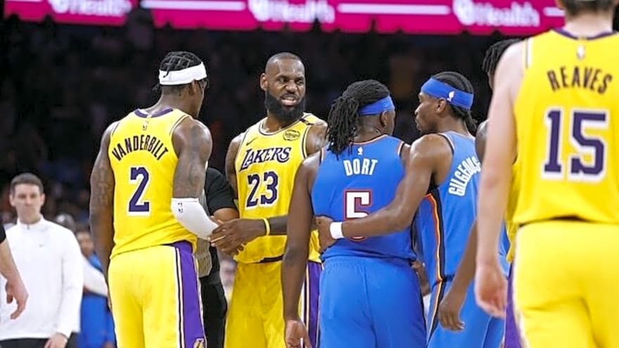 Shai Gilgeous-Alexander Not Taking LeBron James & Lakers Lightly