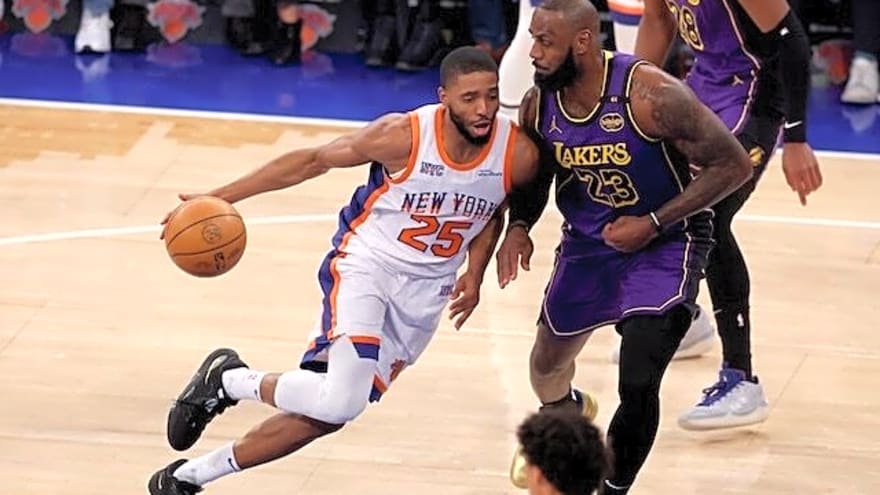 Lakers-Knicks Is Most Expensive NBA Regular Season Game Since Kobe Bryant’s Finale