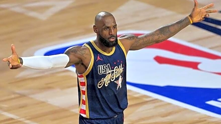 2026 NBA All-Star Game: Luka Doncic Plays Limited Minutes, LeBron James & Kawhi Leonard Star For Stripes Team