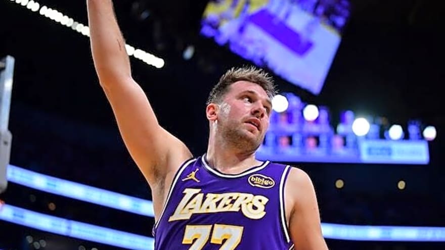 Luka Doncic Enjoying Playing With Lakers Roster