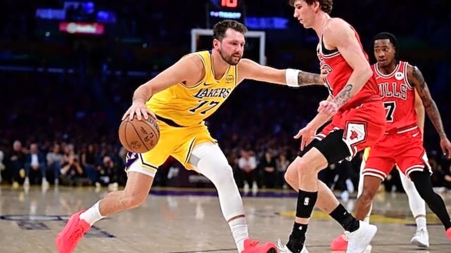  Luka Doncic Drops 51 To Lead Lakers To Win Over Bulls