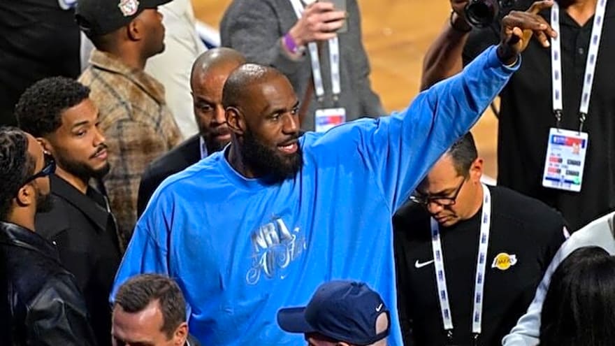  LeBron James Discusses What Being Named All-Star For 22nd Time Means To Him