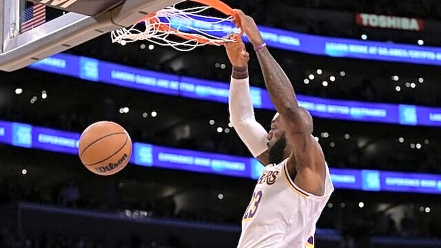  LeBron James & Luka Doncic Lead Rout Against Kings