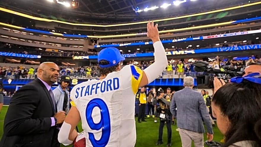 Matthew Stafford Appreciates MVP Chants From Rams Fans