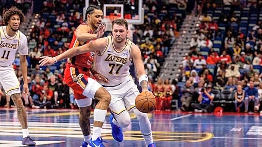  Lakers Take Care Of Business Against Pelicans To Improve To 2-0 In Emirates NBA Cup