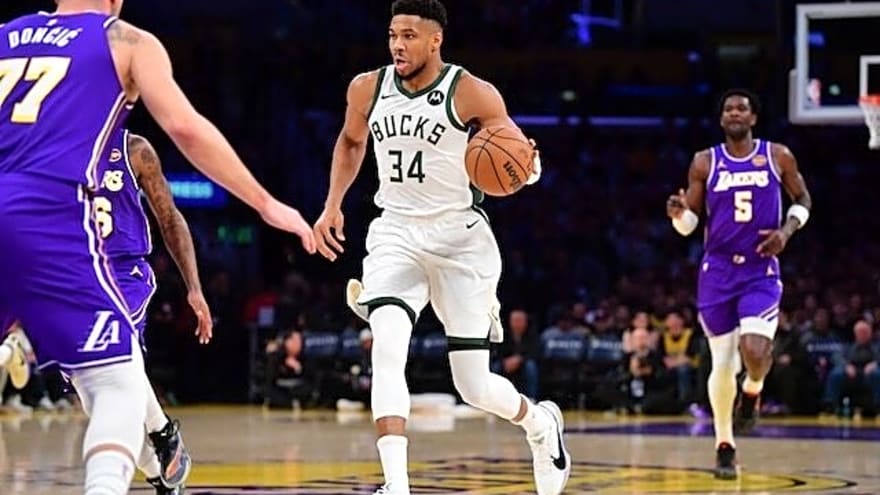  Lakers Are ‘Team Of Interest’ In Potential Giannis Antetokounmpo Trade
