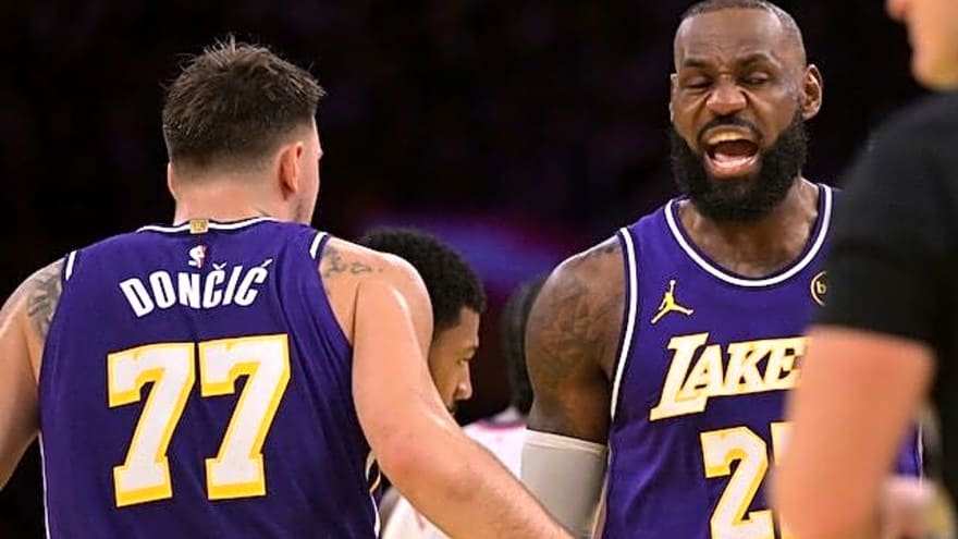  Luka Doncic, Austin Reaves & LeBron James Dominate Clippers