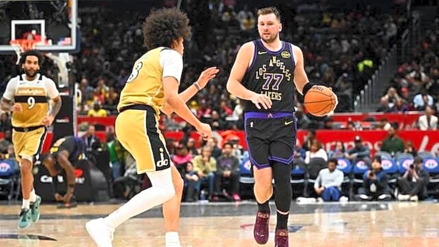  Luka Doncic Records First Half Triple-Double In Huge Performance Vs. Wizards