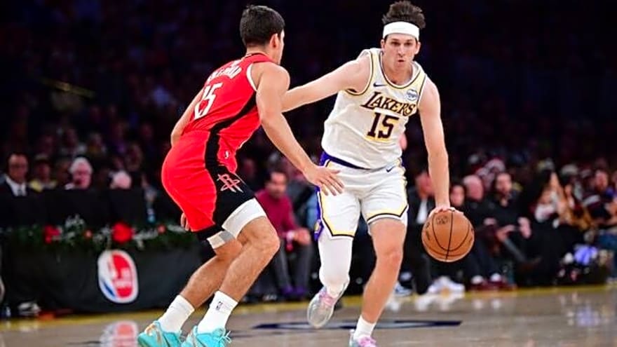 Lakers Vs. Rockets Report: Austin Reaves And Kevin Durant Out For Game 4