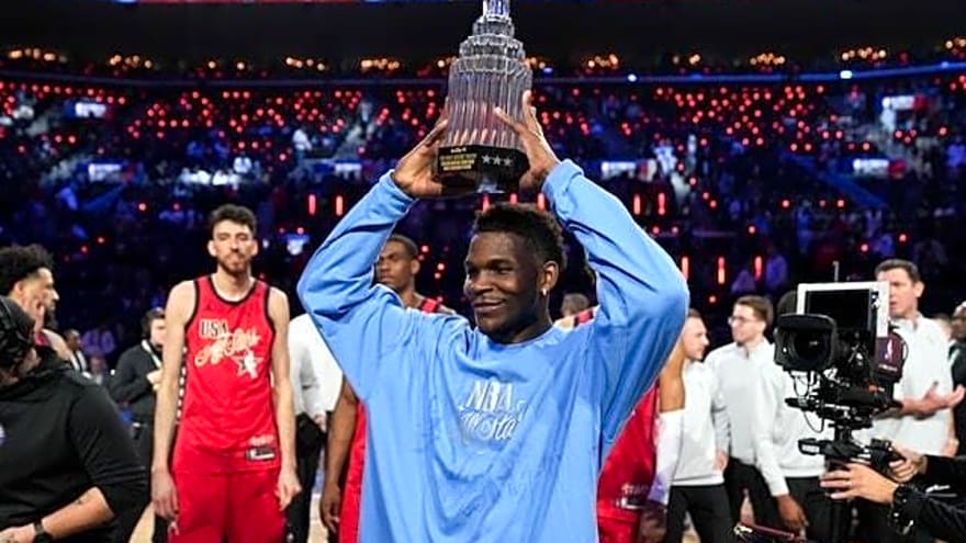  Anthony Edwards Hopes To Follow In Kobe Bryant’s Footsteps After Winning All-Star Game MVP