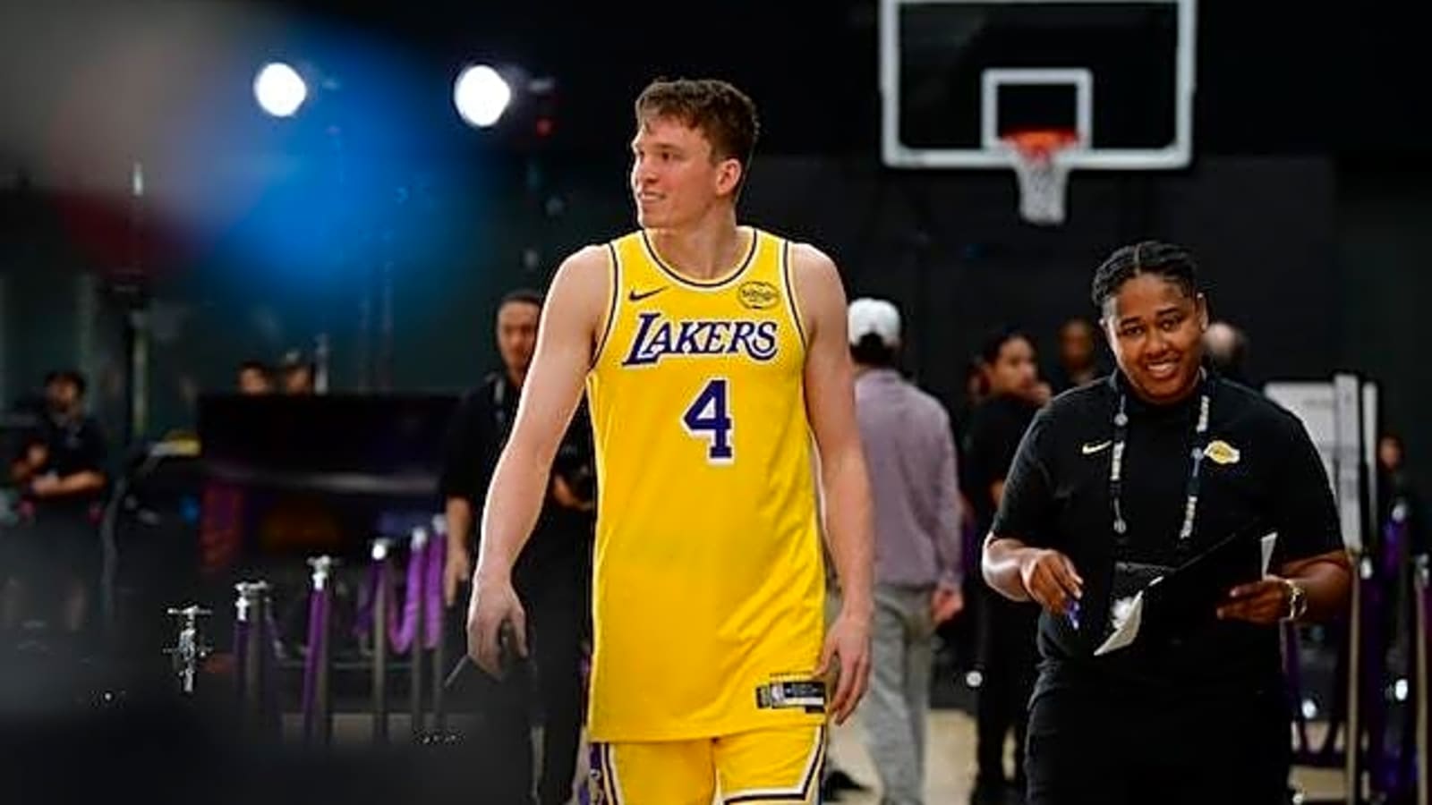 Lakers Media Day: Dalton Knecht Using Summer League Burn Out As Learning Experience
