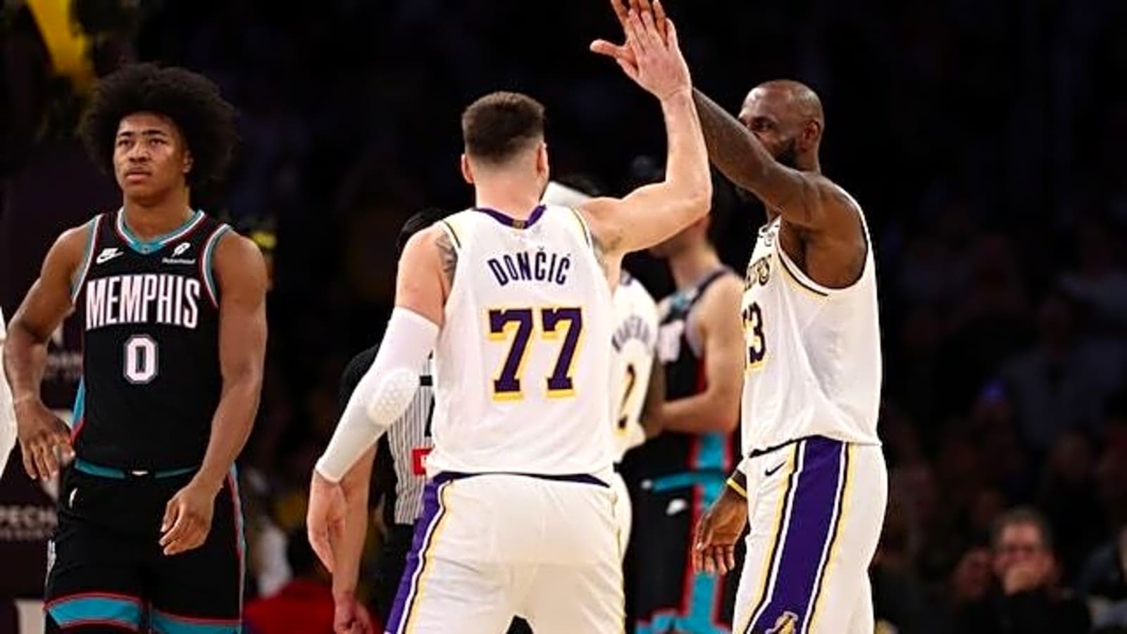  LeBron James & Luka Doncic Available Vs. Raptors