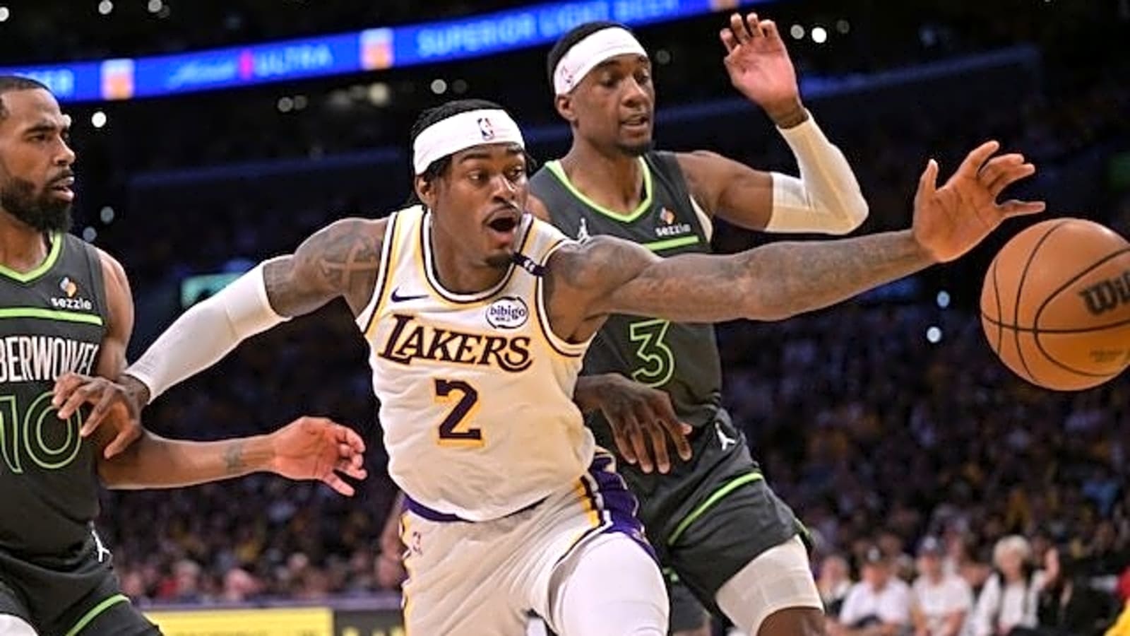Jarred Vanderbilt Feels Game 1 Loss To Timberwolves Was ‘Wake-Up Call’ For Lakers