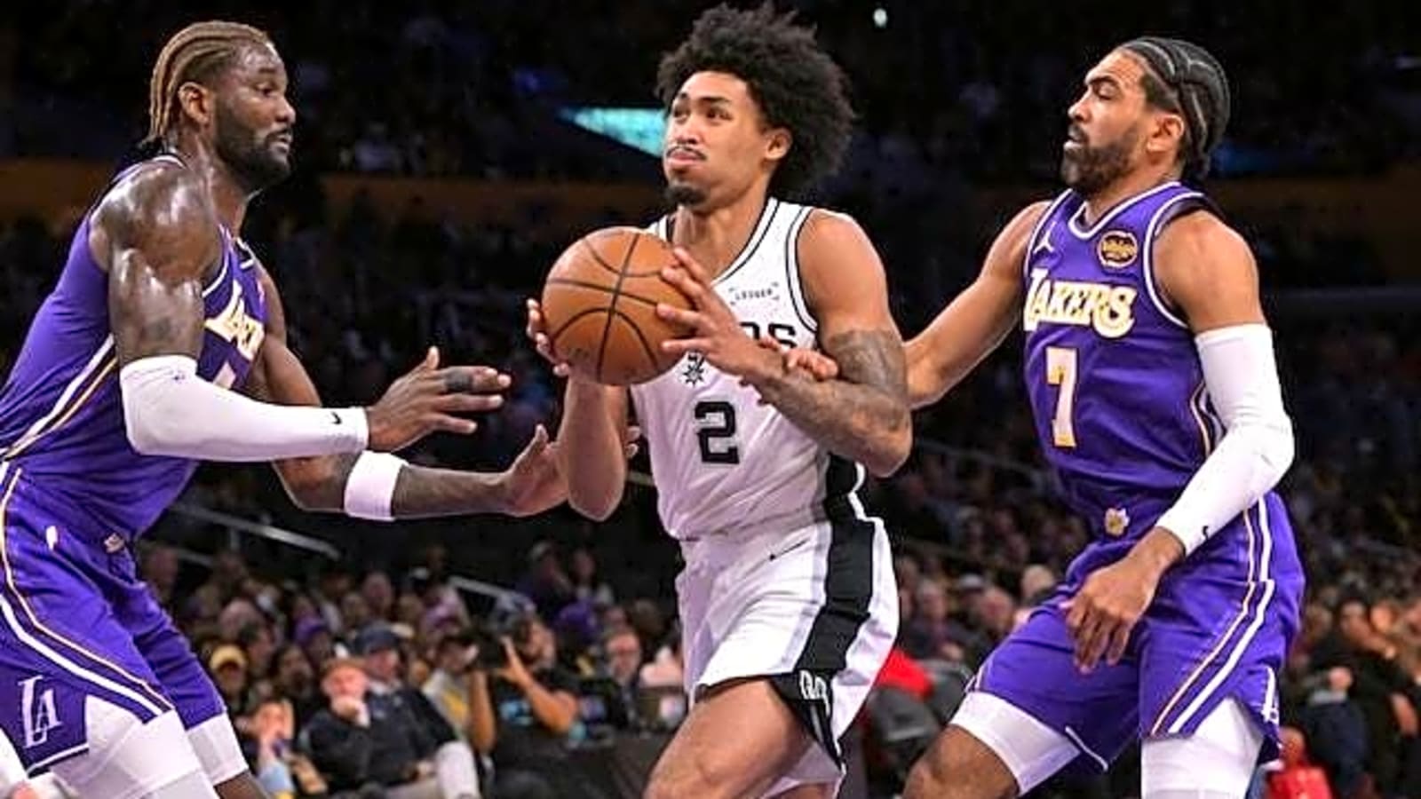  Lakers Eliminated From Emirates NBA Cup With Loss To Spurs