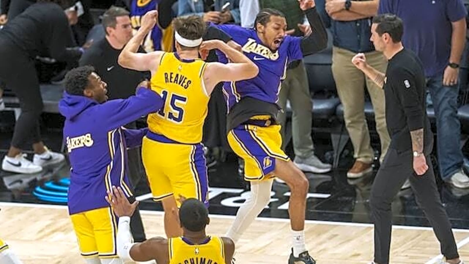 Austin Reaves Hits Game-Winne Against Timberwolves