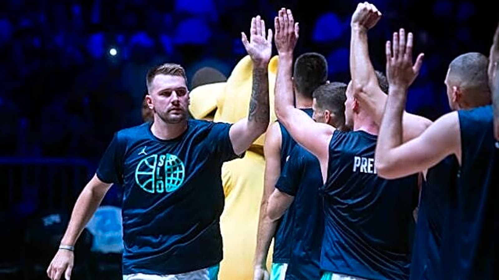  Luka Doncic Dominates In Slovenia Exhibition Win Over Great Britain